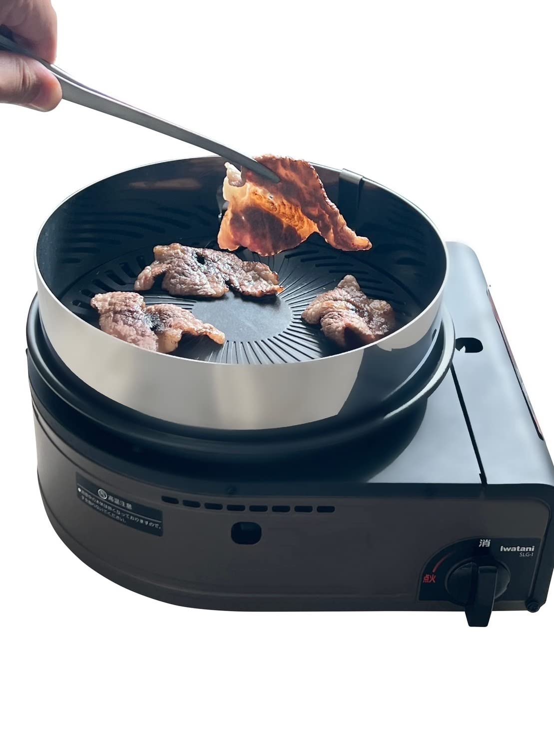 やきまる用 油はね防止カバー イワタニ 焼きまる1.2対応 ピッタリフィット【やきまる本体は含まれません】マルチスモークレスグリルにも使えます (やきまる１・２ マルチスモークレスグリル用) 意匠権取