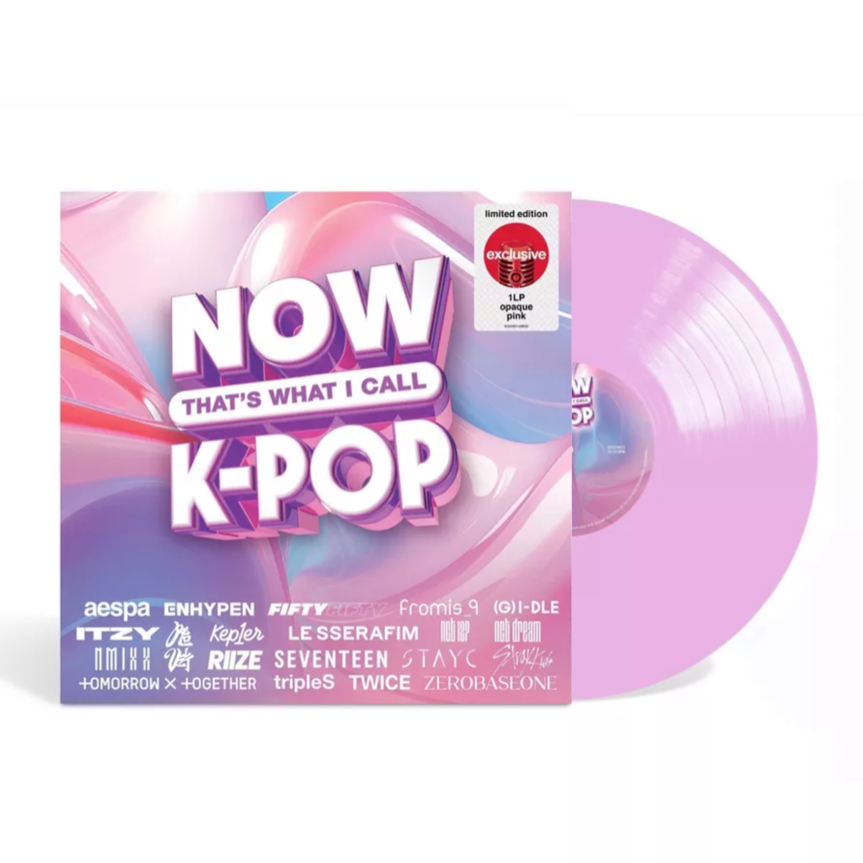 NOW That’s What I Call K-Pop LP セブンティーンライズ エンハイプン ワイス (限定版 ピンクカラー/ポカドンボン)