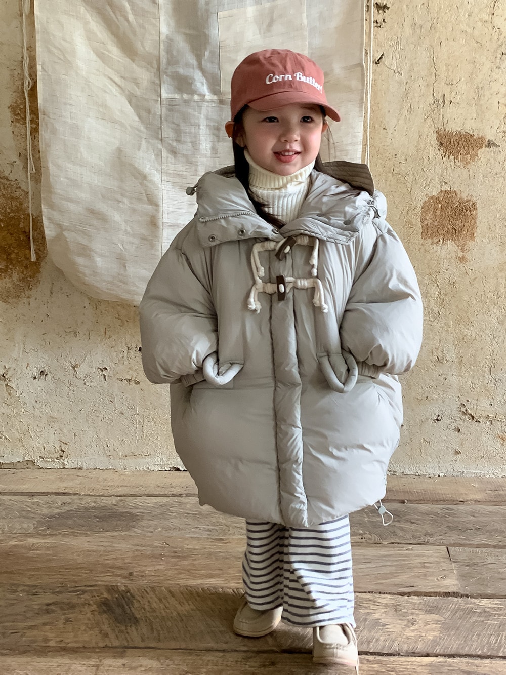 新国標90白アヒルの綿毛2023韓国子供服冬の子供用ダウンジャケットロングワンピース女の子用保温コート