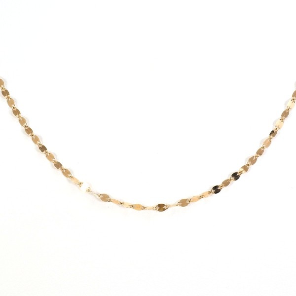 K18 18金 PG ネックレス 総重量約2.4g ジュエリー 中古