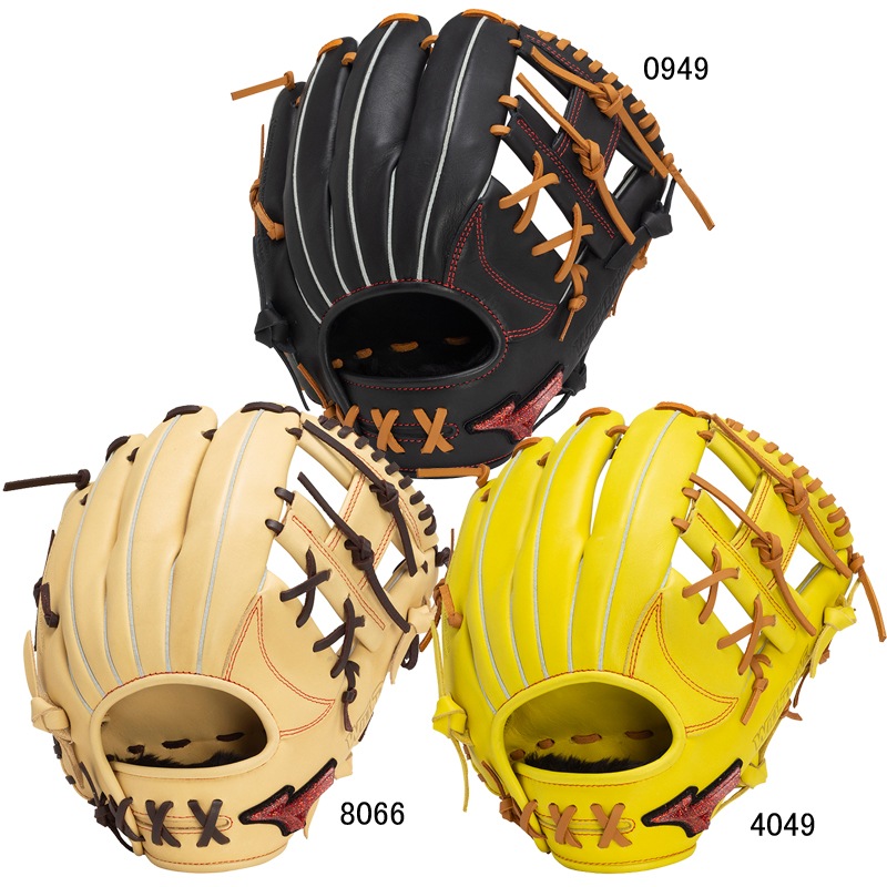 軟式用WILLDRIVE RED AXI 内野手向け：サイズ9 野球 一般 軟式 グラブ グローブ 24AW(1AJGR14223)