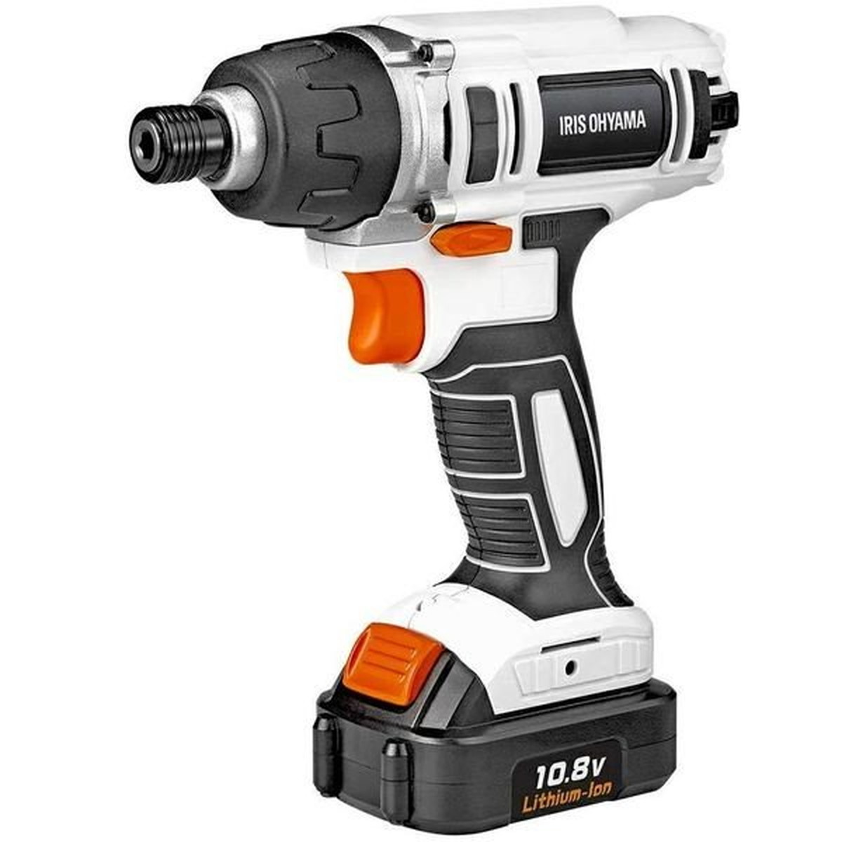 アイリスオーヤマ 電動インパクトドライバー 充電式 軽量 コードレス LED 正逆転切替 JID80 充電器・バッテリー・ビット付き 8,343円