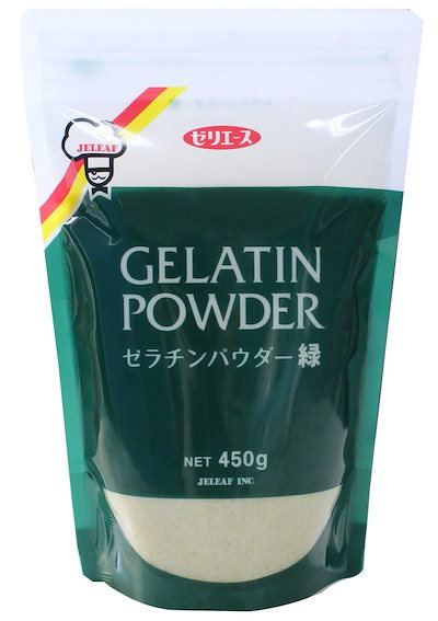 他サイト： ジェリフ ゼリエース ゼラチンパウダー緑 450gの商品画像
