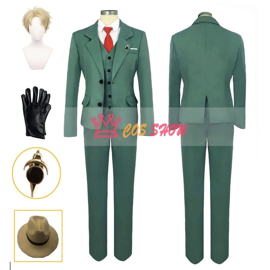 人気商品N0.1 豪華版 SPY FAMILY スパイファミリー ロイド・フォージャー コスプレ衣装 黄昏 たそがれ cosplay 仮装 日常服 イベント クリスマス ハロウィン ステージ