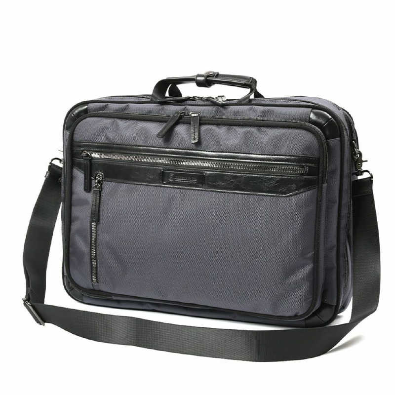 HARVEST 3Wayブリーフバッグ moustache on time グレー KIX-2145