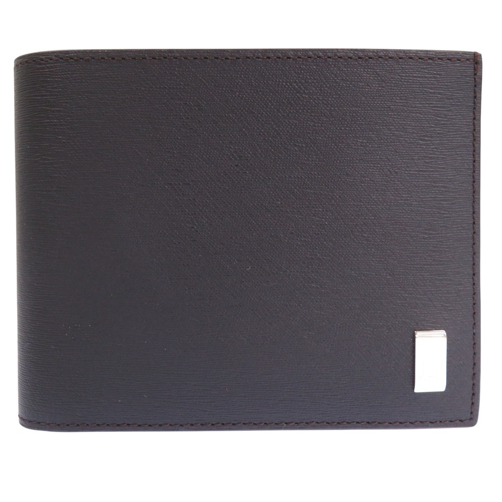 未使用品 FP3070E 二つ折り財布 レザー ダークブラウン 1470【中古】 メンズ