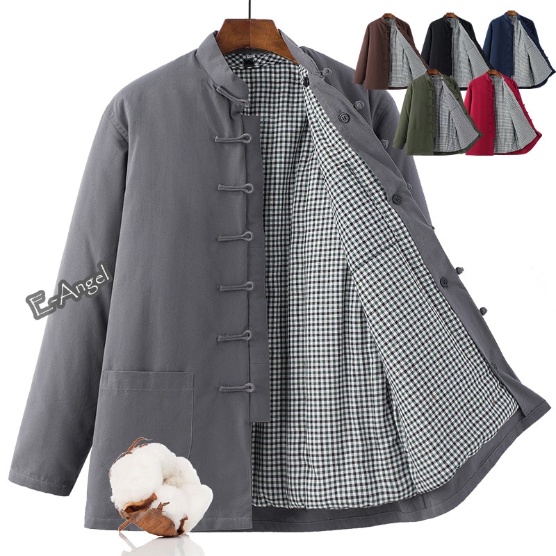 チャイナ風アウター 冬 厚手 6色 キルティングコート 100綿 取り外し可能インナー チャイナ服 普段着 唐装 大きいサイズあり チャイナアウター 中華風トップス