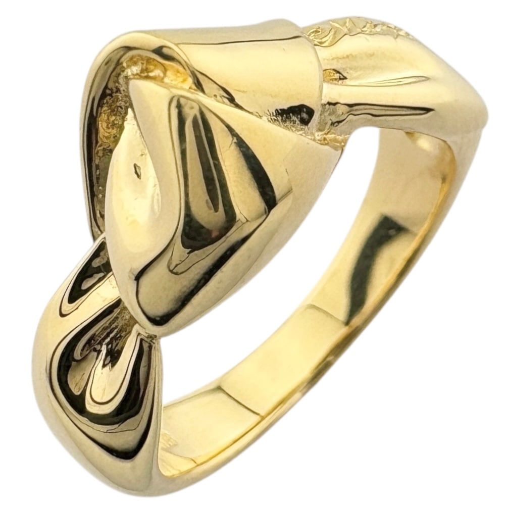 ミキモト リング 指輪 11号 18金 K18イエローゴールド MIKIMOTO 中古 美品