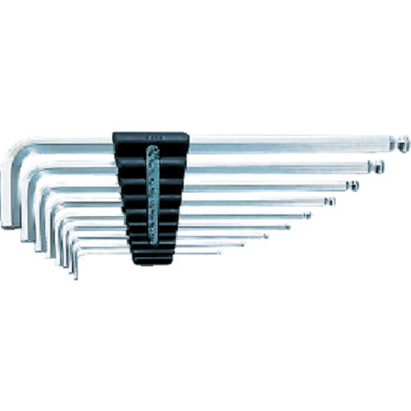 KTC　ハイグレードボールポイントL形ロング六角棒レンチセット[9本組]　HLD2509B