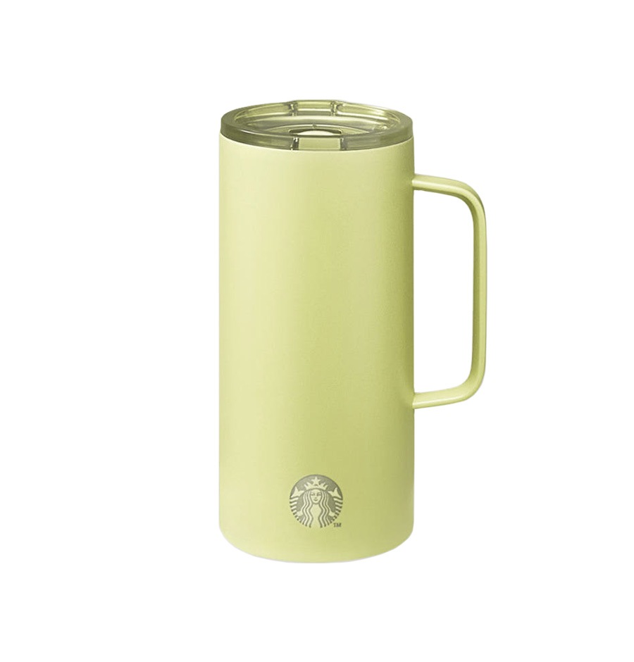 SS 抹茶 タンク タンブラー 503ml 韓国限定 スターバ グッズ 蓋付き 大容量 ステンレス 二重構造 保冷 保温 ハンドル付