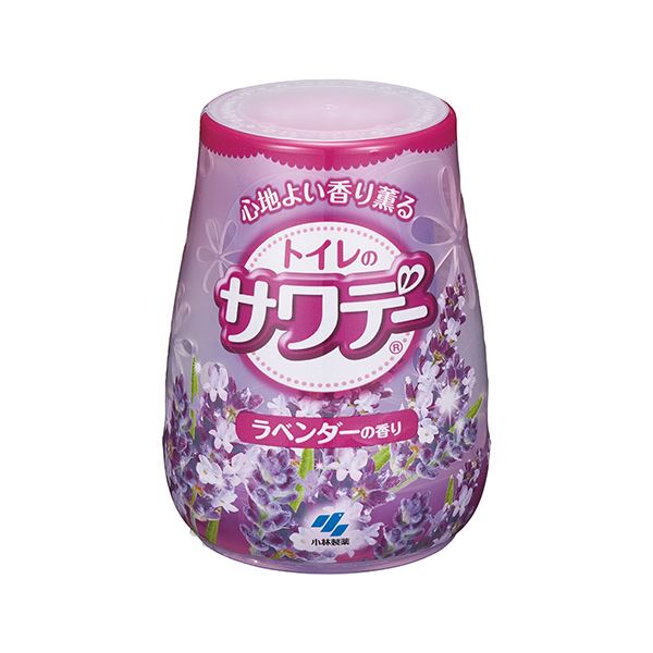 （まとめ）小林製薬 サワデーこころ落ち着くラベンダーの香り 本体 140g 1個[x10セット]