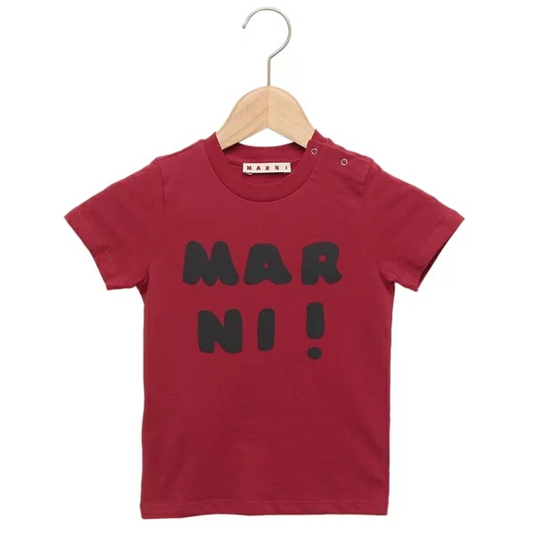 Tシャツ カットソー ベビー ロゴ レッド キッズ M00916M00HZMT65B 0M400