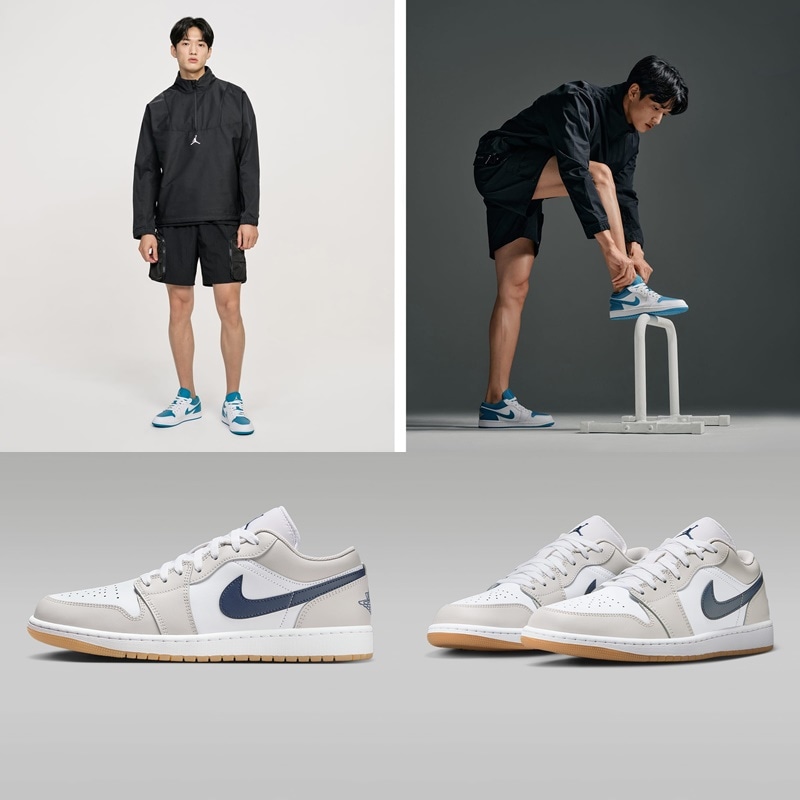 Air Jordan 1 Low オリジナル クラシックなスタイデイリー 553558