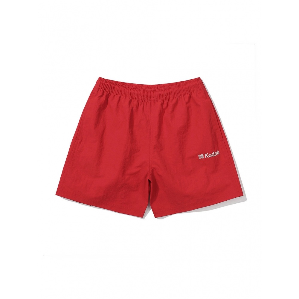 コダックアパレルカラープラスレギュラーフィット 3パートショーツ女性用レッド