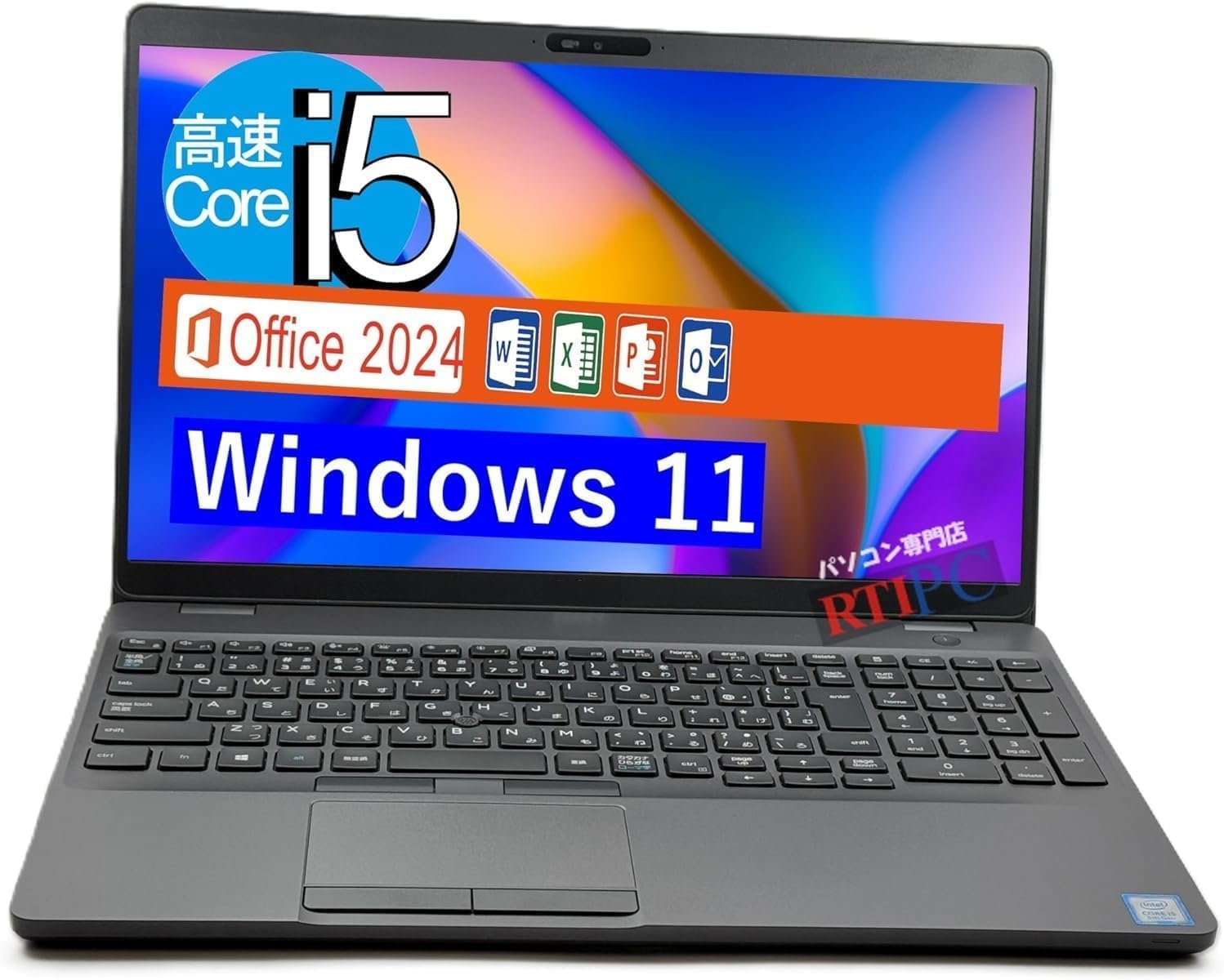 ノートパソコン 中古パソコン Windows11 office2024搭載 Precision 3540 15.6型 Core i5-8265U メモリ8GB/ SSD 256GB /WIFI/Cam
