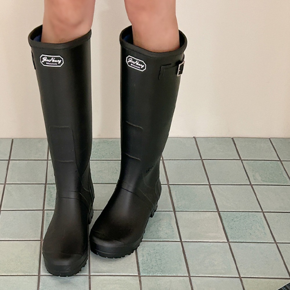 (イーブレット BY JSTYLE) イーブレットラテニンバックルレインブーツ (3cm) JSTYLE