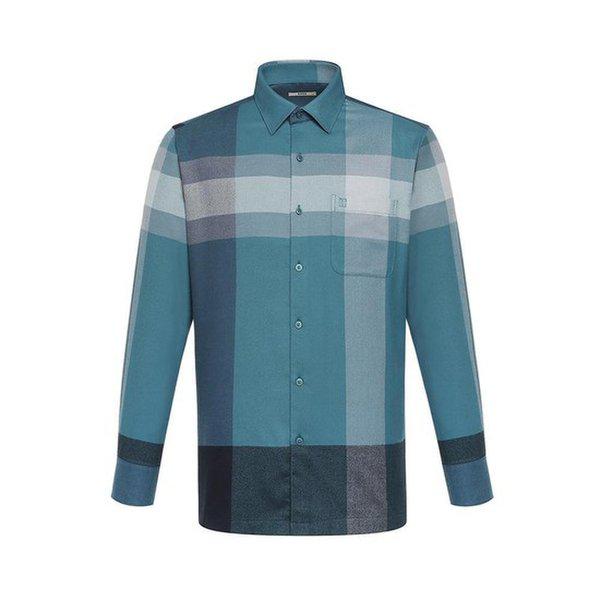 起毛ポリ混紡イージーケアスーパービッグチェックシャツ__DKW3SHCL140E1