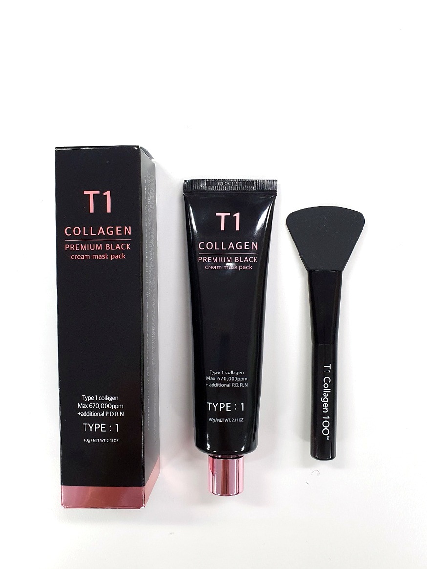 コラーゲンプレミアムブラッククリームマスクパック60g