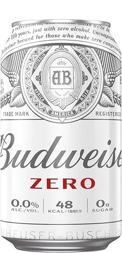 他サイト： バドワイザー ゼロ 缶 Budweiser [ ノンアルコールビール 350ml × 24本 ]の商品画像