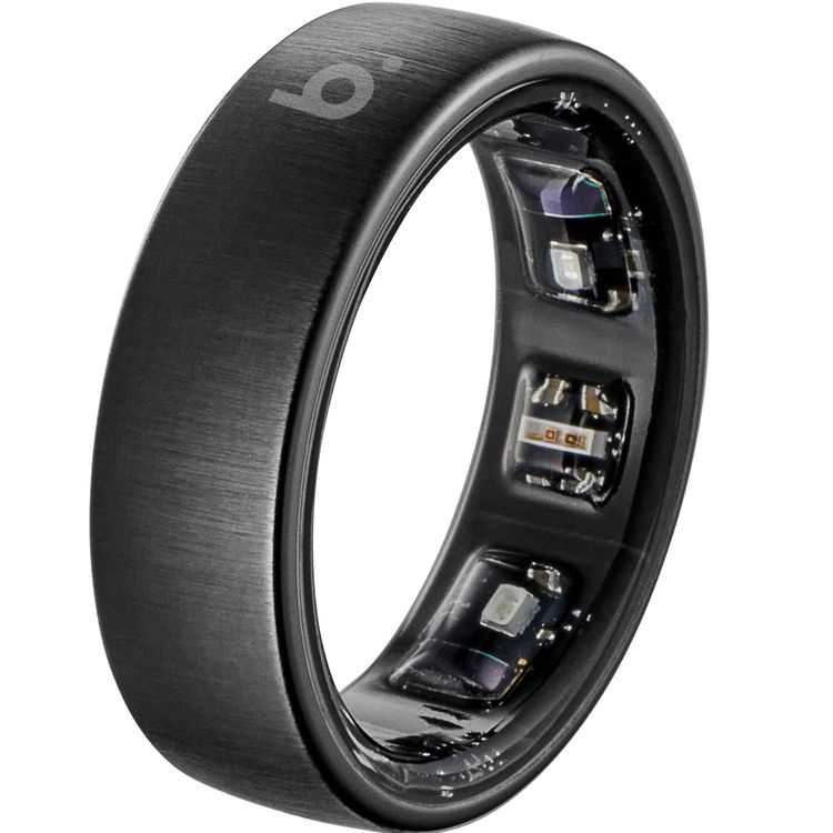 B．Ring（ブリング） スマートリング Proモデル チタン US12号（ブラック） BP125TNBK1