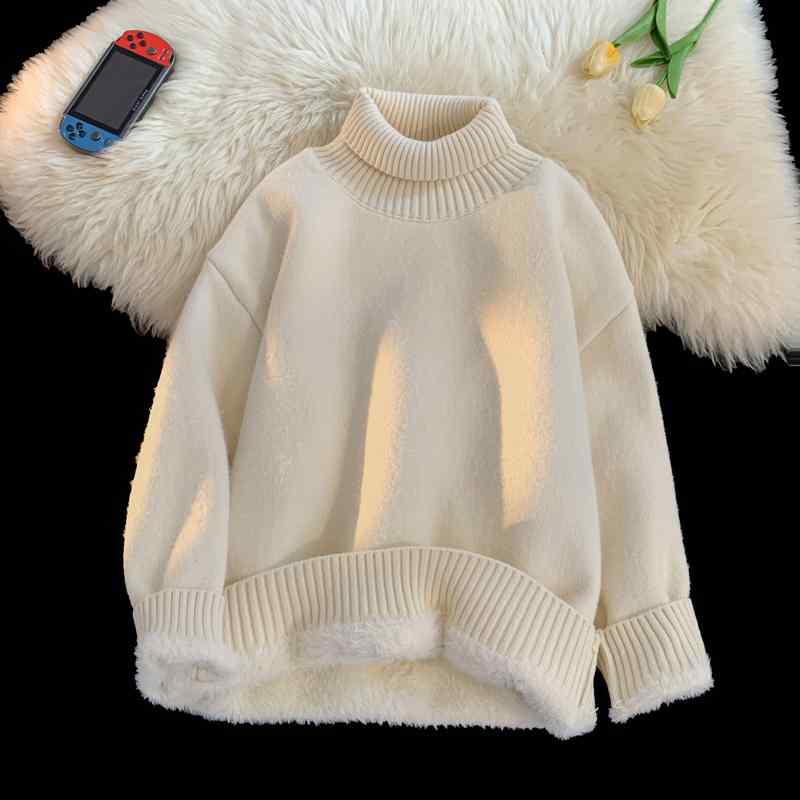 秋冬 コーデ メンズ 服 シンプル ファッション オシャレ 大人 かっこいい 大きいサイズ ストリート 紳士服 タートルネック カップル セーター アメリカン 厚手 インナー 7,007円