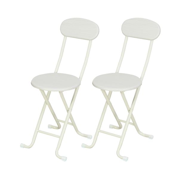 MK-111NAWH 2個組 クラシックチェア2個組 ナチュラルxホワイト（NAxWH） 組立品