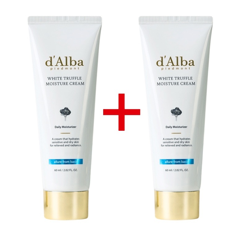 [1+1]newホワイトトリュフモイスチャークリーム60ml+60ml /水分クリーム