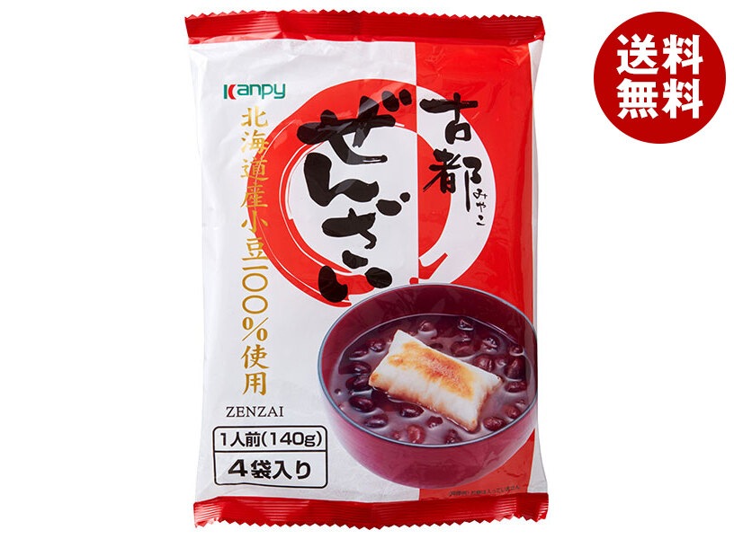 カンピー 古都ぜんざい 560g(140g＊4袋)＊12袋入 4,990円