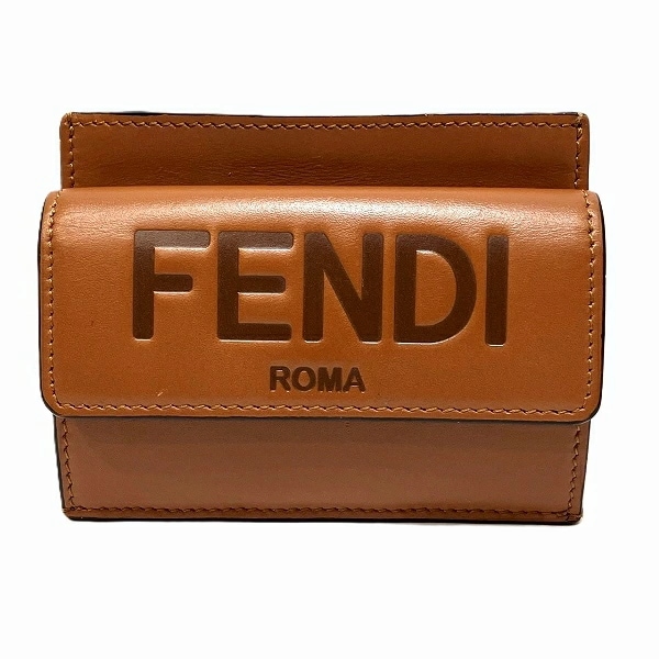 フェンディ FENDI ROMA 小銭入れ 8M0423 カード入れ コインケース 財布【中古】