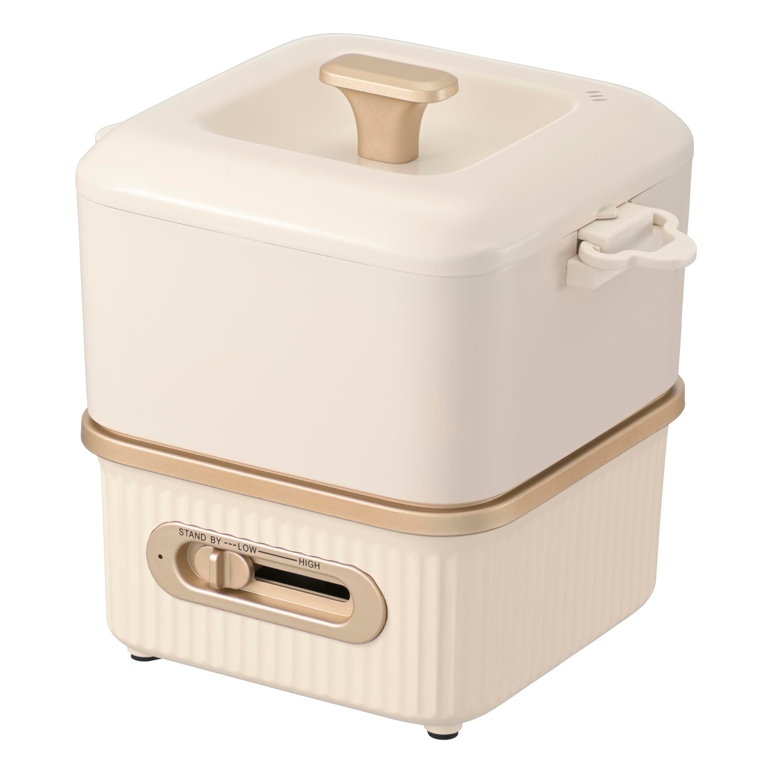 オーム電機 ラーメン鍋 ひとり 電気鍋 卓上 おしゃれ PULMORE ヌードルクッカー ホワイト COK-NB80W 08-1460 OHM