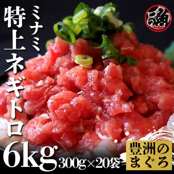 【受注発注】特上ネギトロ　300g　20袋 海鮮丼 ネギトロ丼 ユッケ ネギトロ巻き ミナミ マグロ まぐろ 天然 国産
