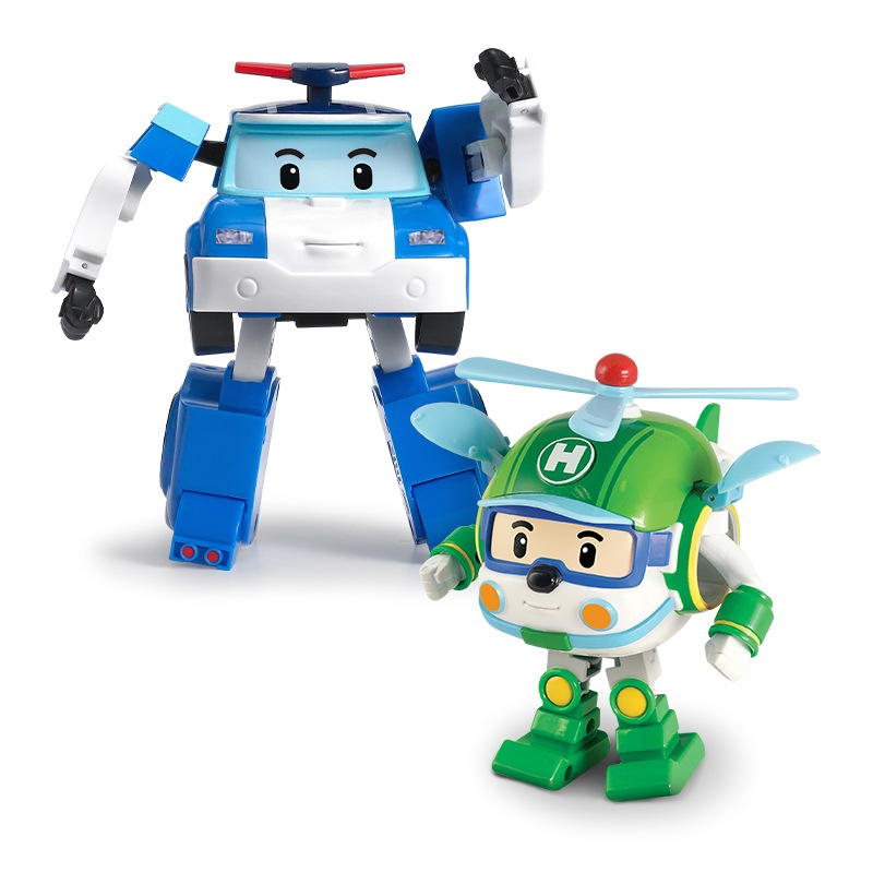 Qoo10] ROI TOYS 【ロボカーポリー公式ストア】2種SET（