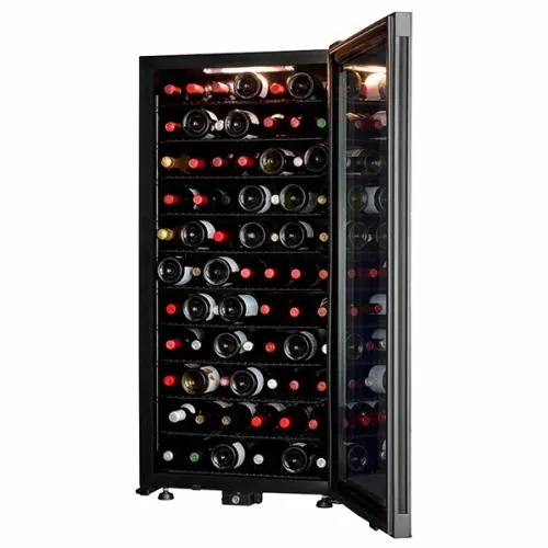 【無料長期保証】さくら製作所 SB75 ワインセラー ZERO CLASS Premium ブラック 75本 ／右開き 91,859円