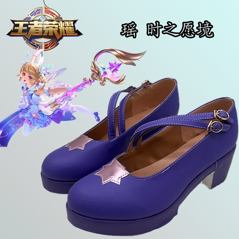 King Of Glory Yao Shi Wish Realm アニメシューズアニメ展示会ガールパフォーマンスシューズ注文可能