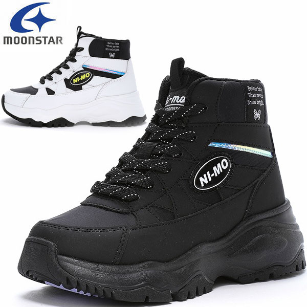 ムーンスター moonstar NI-MO NM WPJ024 ATSUZOKO SNOW 子供靴 ジュニア スニーカー シューズ NMWPJ024