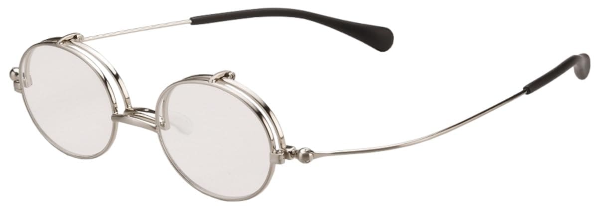 ホビージャパン ホビーグラススリム オーバル クロームシルバー 1.8倍 ホビー用ツール HJ-2401-1