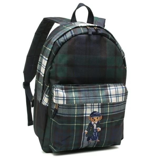 リュック バックパック ポロベアー バックパック 20.25L グリーン メンズ レディース RALPH LAUREN 9AR149 BLG 10,656円