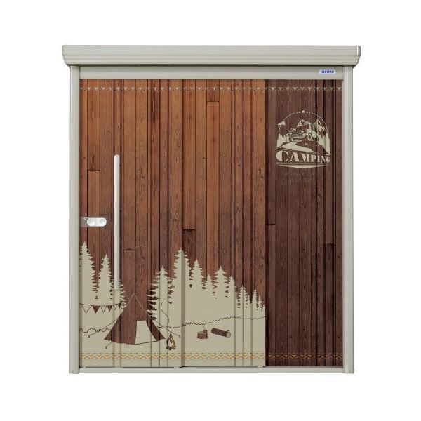 ウッドキャンプ PEINTE(ペインタ) 中・大型物置 一般型/結露減少型 側面棚 メーカー直送