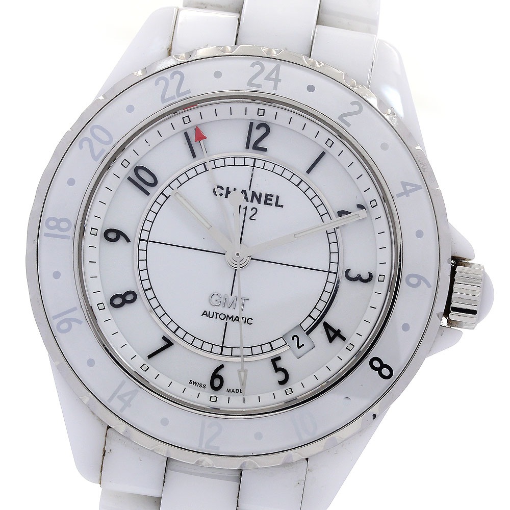 シャネル CHANEL H2126 J12 GMT デイト 自動巻き メンズ _842451【中古】
