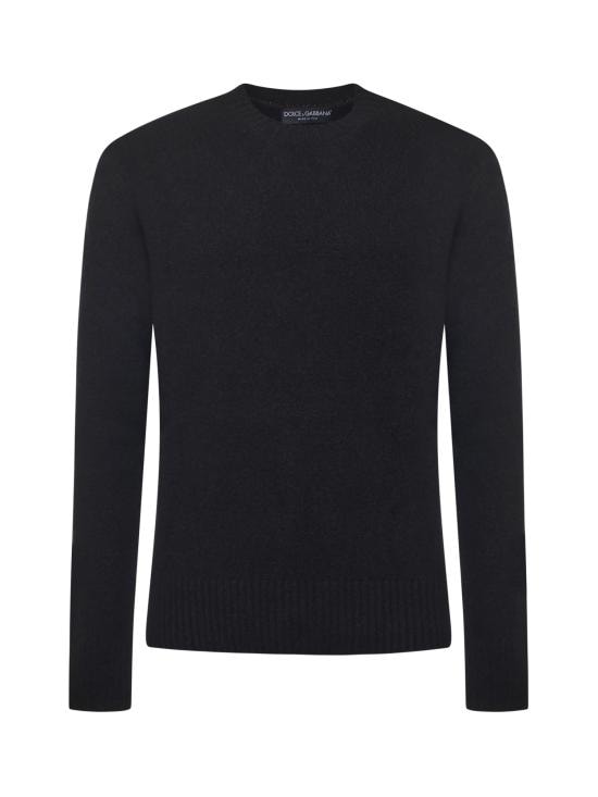 DOLCE & GABBANA Men Sweater GXX02T JFMILN0021 NERO CANNA FUCILE