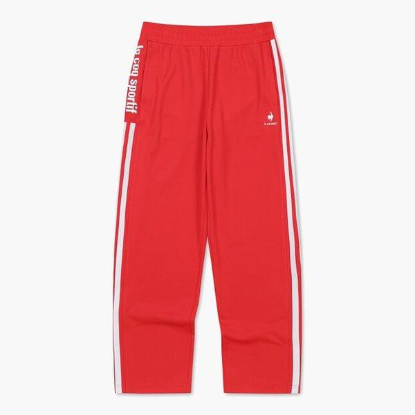 [在庫処分][70% OFF] サンデー トラックパンツ RED / QP123TFP31 / 男女共用パンツ