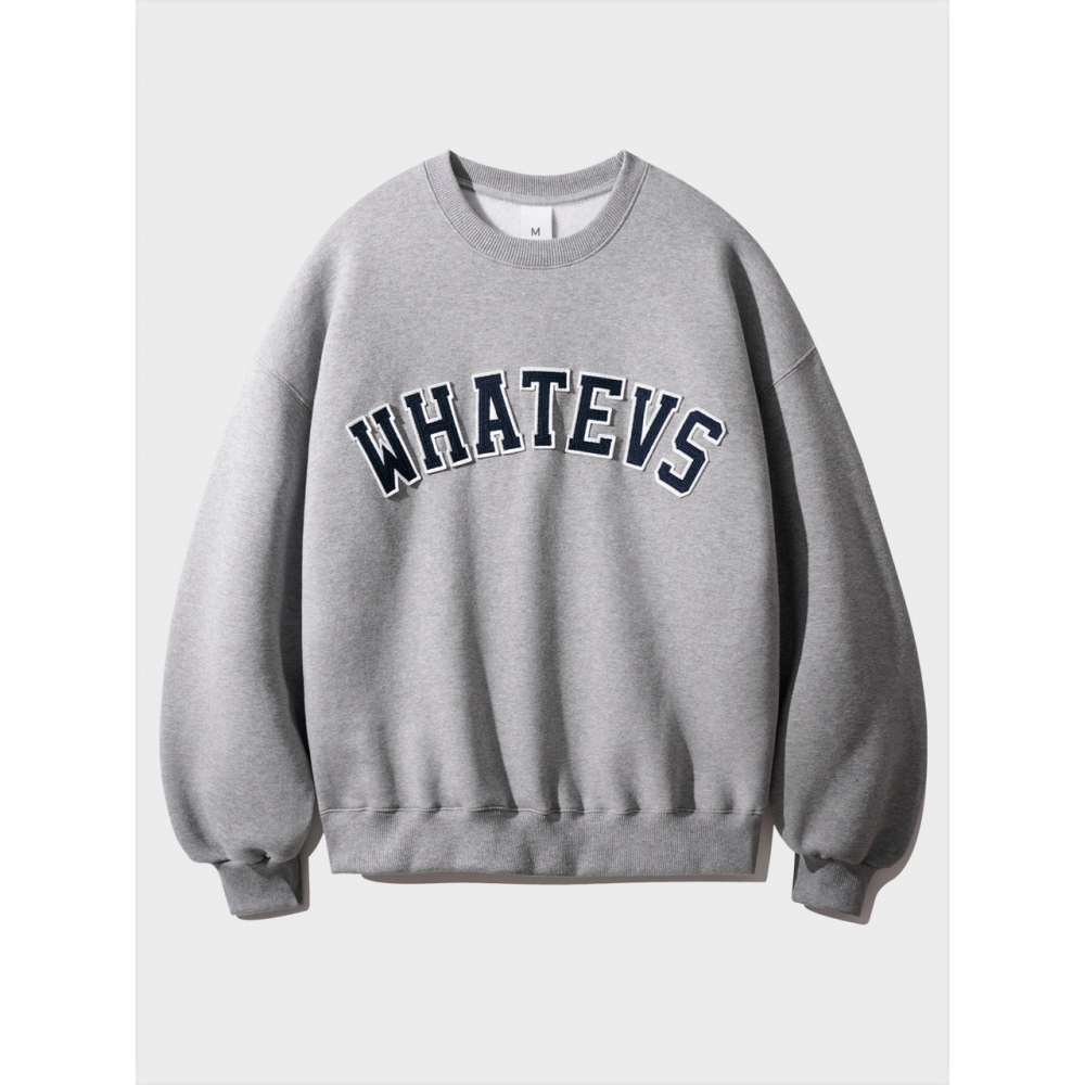 TWN ホワット・イヴ・スウェットシャツグレー HHMT3522