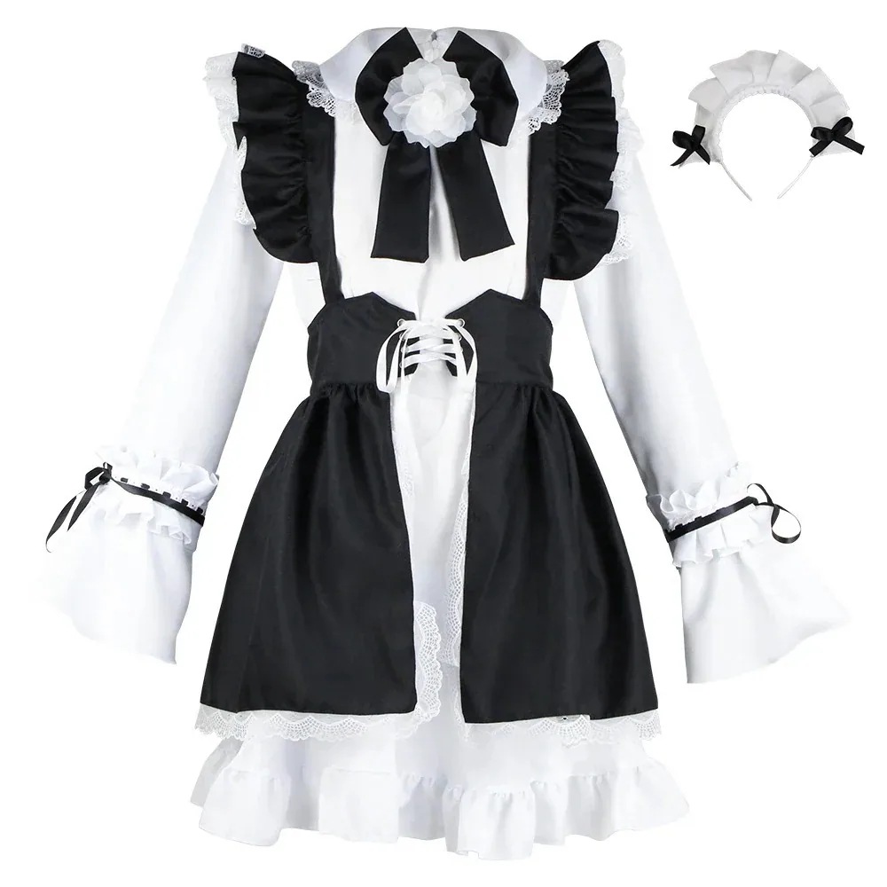 偽娘cos服装男子反串ロリータ服コスプレ日常メイド服セットかわいい風ワンピース今日は30パーセント