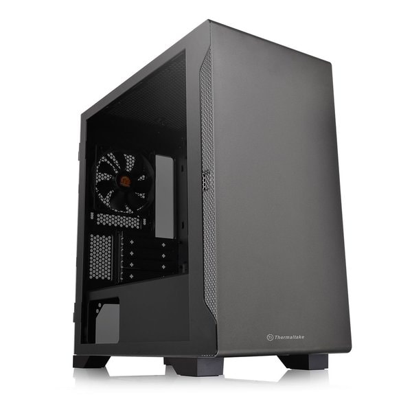 ミニタワーPCケース S100 TG スイングドアパネル採用 CA-1Q9-00S1WN-00