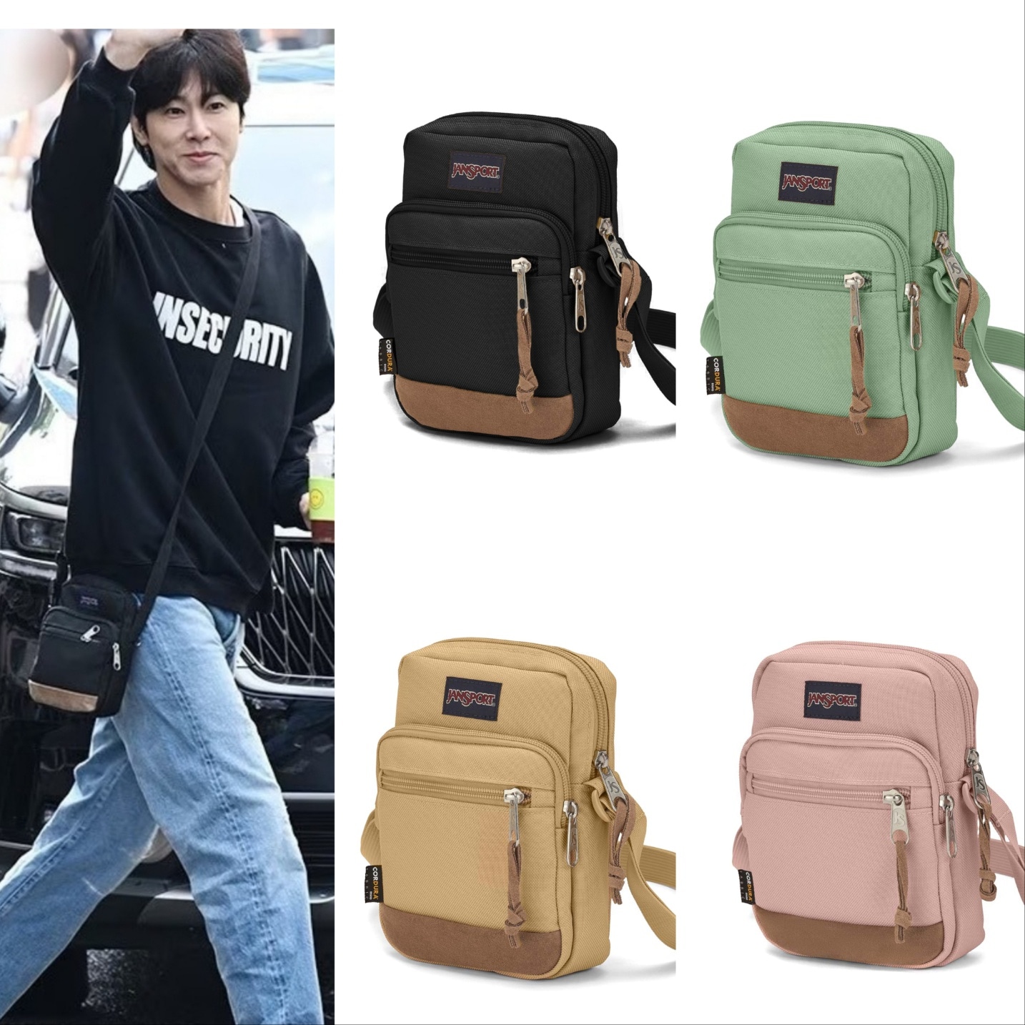 東方神起ユンホ着用 4色 クロスバック