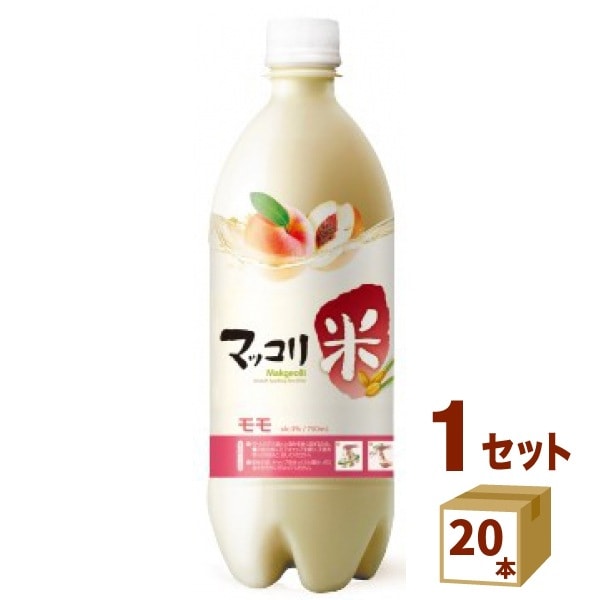 ＢＳＪ 百歳酒 麹醇堂 米マッコリ モモ 韓国 マッコリ 750ml 1ケース (20本)