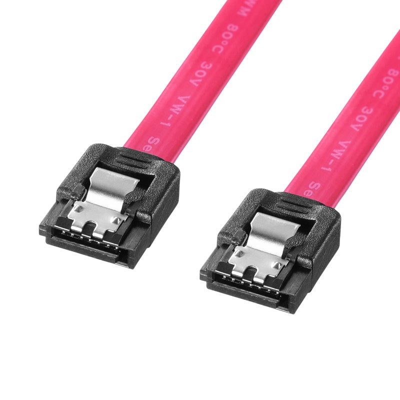 （まとめ買い）シリアルATA3ケーブル ラッチ付き 0.7m TK-SATA3-07 [x3]