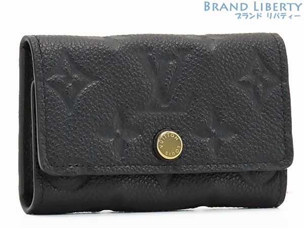 未使用ルイヴィトンモノグラムアンプラントミュルティクレ66連キーケースキーリングキーホルダーブラックM64421