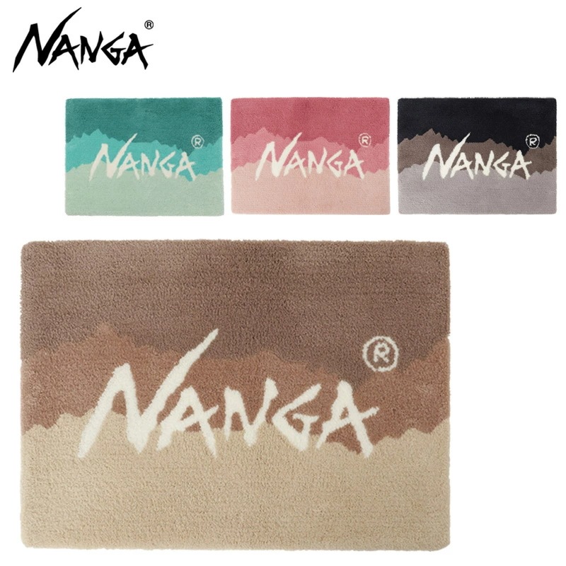 ナンガ NANGA RIDGELINE GRADATION RUG ナンガ リッジライン グラデーション ラグ マット 玄関 部屋 [BB]