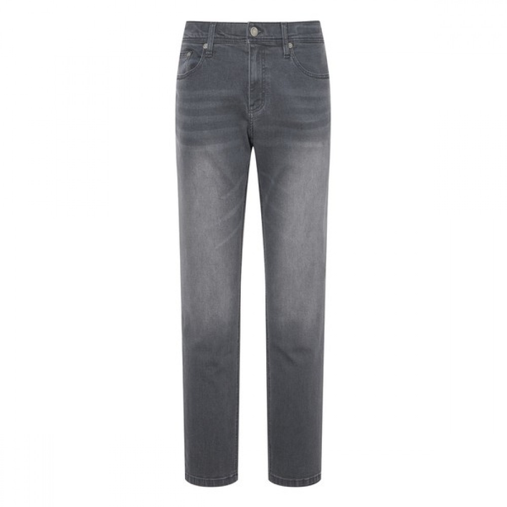 (ヘッジズ) 24SS グレーウォッシュコットンブレンドデニムパンツ WHPA4B257G2